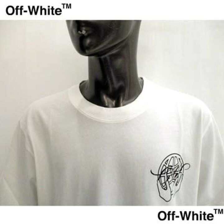 楽天市場】オフホワイト OFF-WHITE Tシャツ 半袖 メンズ トップス 背中 