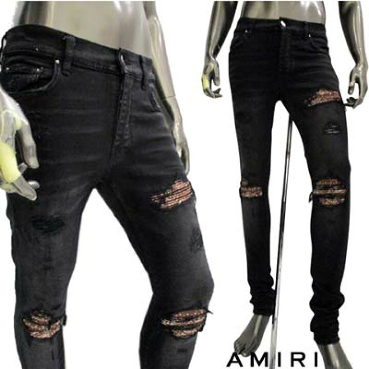 楽天市場】アミリ AMIRI メンズ ボトムス パンツ ジーンズ デニム ロゴ  