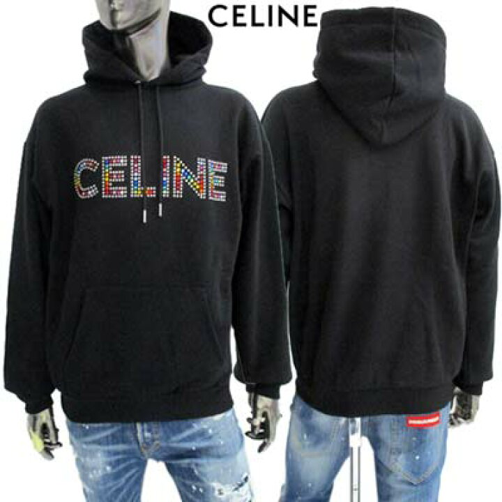 楽天市場】セリーヌ CELINE メンズ トップス パーカー フーディ 