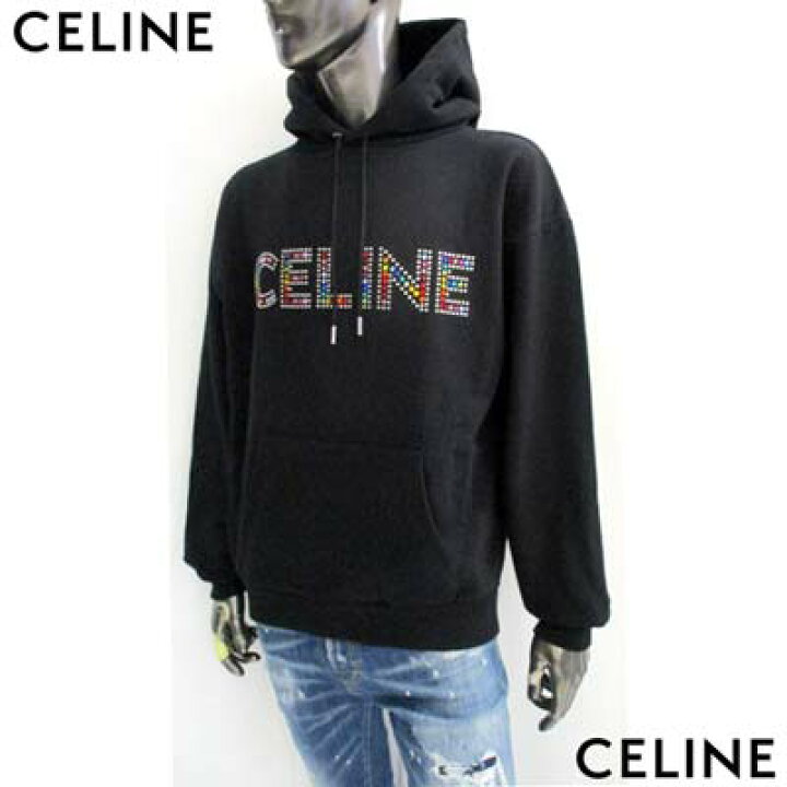 楽天市場】セリーヌ CELINE メンズ トップス パーカー フーディ 