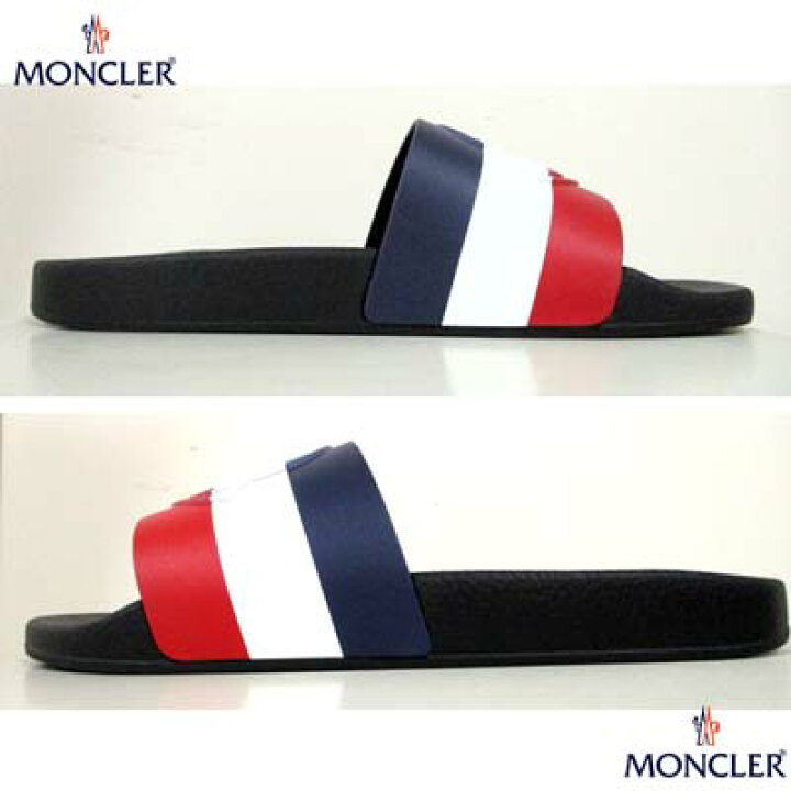 楽天市場】モンクレール MONCLER メンズ 靴 サンダル ビーチサンダル 