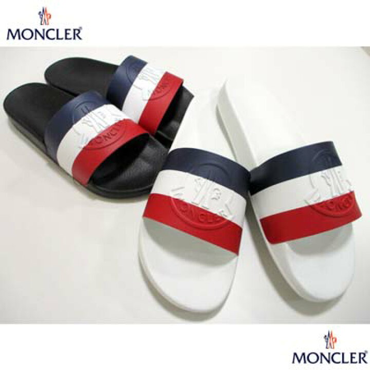 楽天市場】モンクレール MONCLER メンズ 靴 サンダル ビーチサンダル 