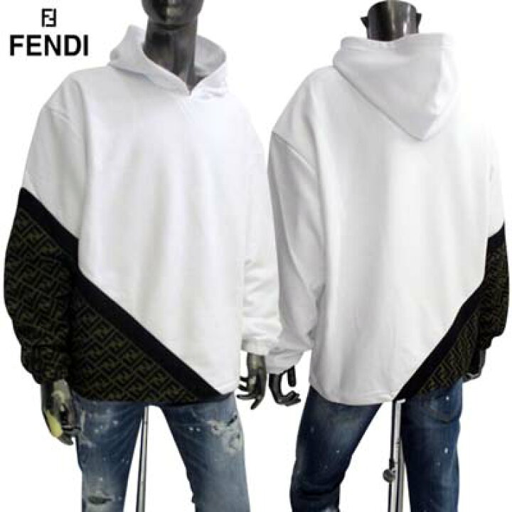楽天市場】フェンディ FENDI メンズ パーカー フーディ スウェット  