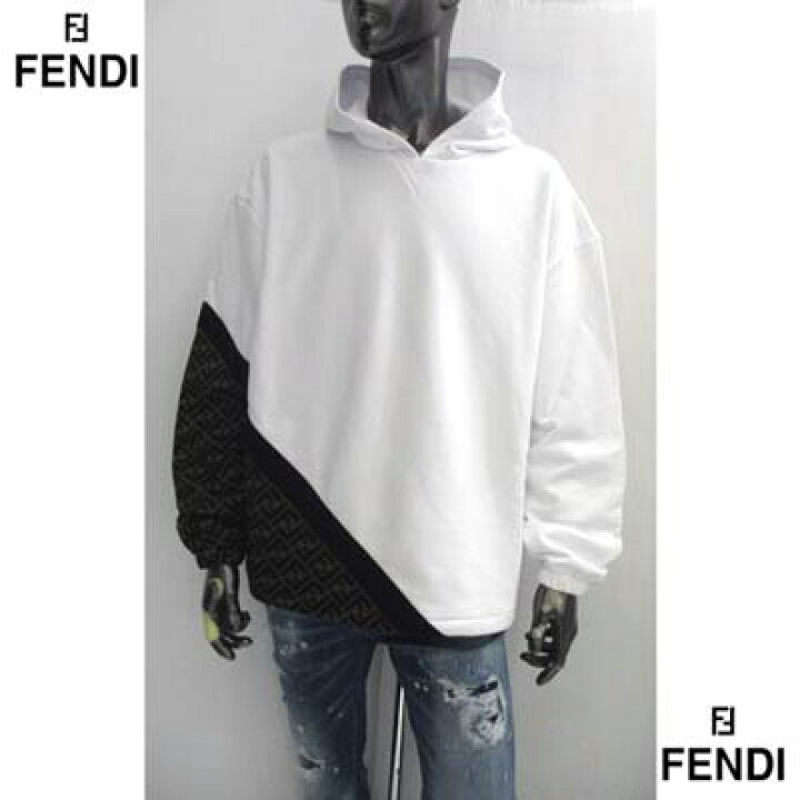 楽天市場】フェンディ FENDI メンズ パーカー フーディ スウェット 
