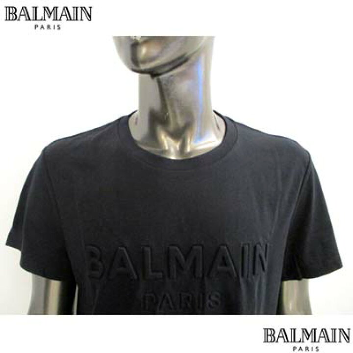 楽天市場】バルマン BALMAIN メンズ トップス Tシャツ 半袖 ロゴ  