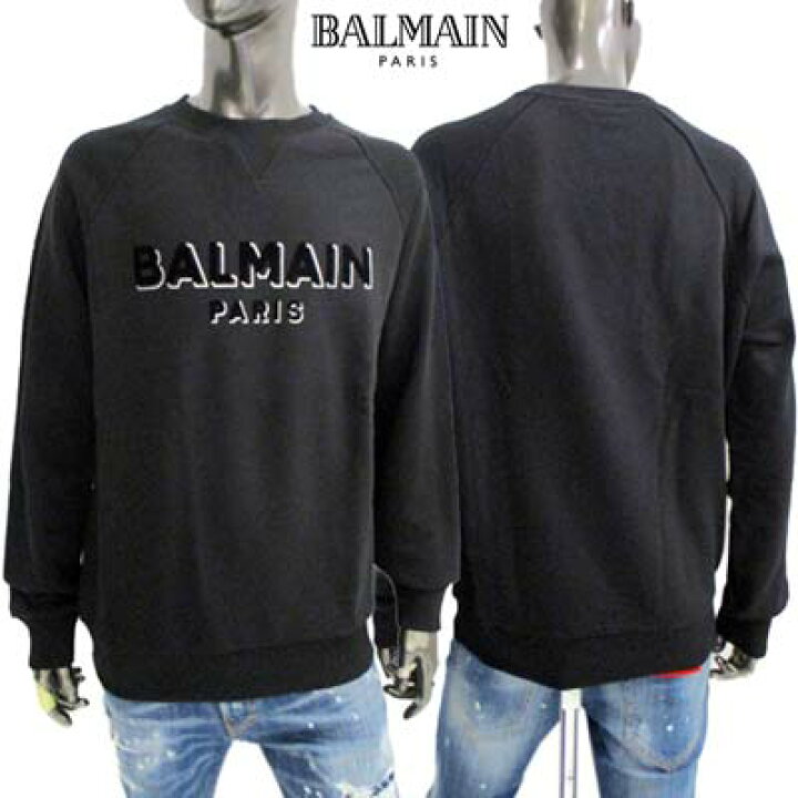 楽天市場】バルマン BALMAIN メンズ トップス トレーナー スウェット 