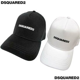 ディースクエアード DSQUARED2 メンズ 帽子 キャップ ユニセックス可 2color フロントロゴ・バックCANADIAN TWINS刺繍入りキャップ ホワイト/ブラック BCM0661 08C03567 M072/M063 (R41800) 321 2023年春夏新作 【送料無料】 【smtb-TK】