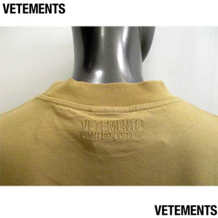 楽天市場】ヴェトモン VETEMENTS メンズ Tシャツ 半袖 ロゴT ※同 