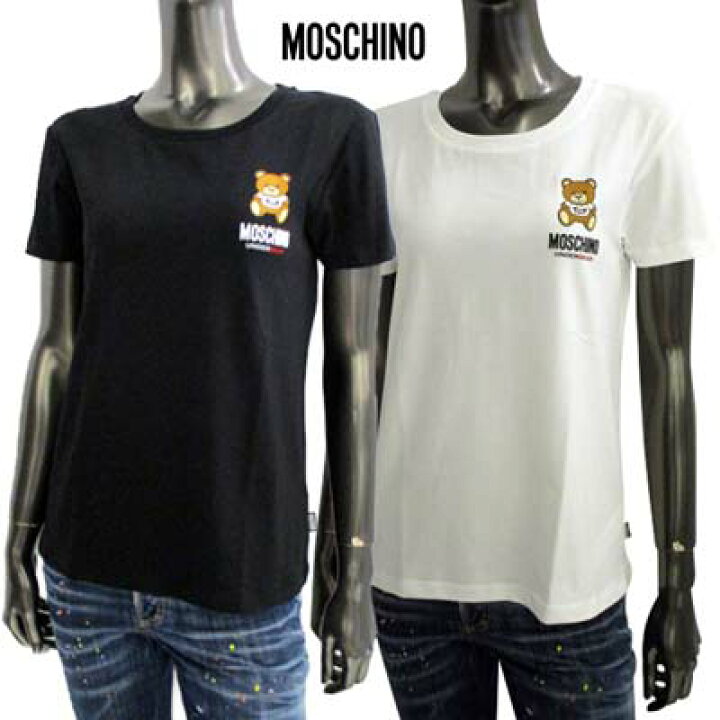楽天市場】モスキーノ MOSCHINO レディース トップス Tシャツ 半袖 