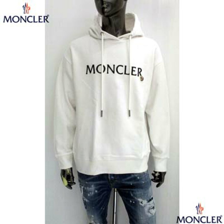 楽天市場】モンクレール MONCLER メンズ パーカー フーディ スウェット 
