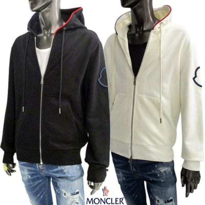 楽天市場】モンクレール MONCLER メンズ パーカー フーディ スウェット 