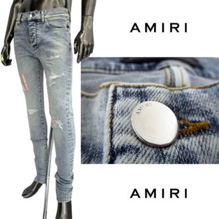 楽天市場】アミリ AMIRI メンズ デニムパンツ ジーンズ ダメージ 