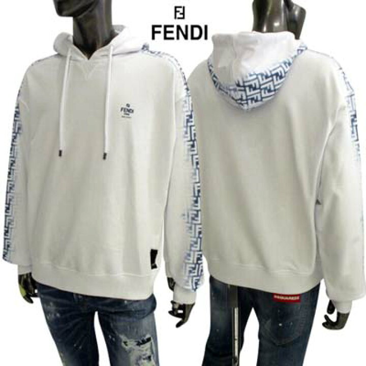 楽天市場】フェンディ FENDI メンズ パーカー フーディ スウェット  