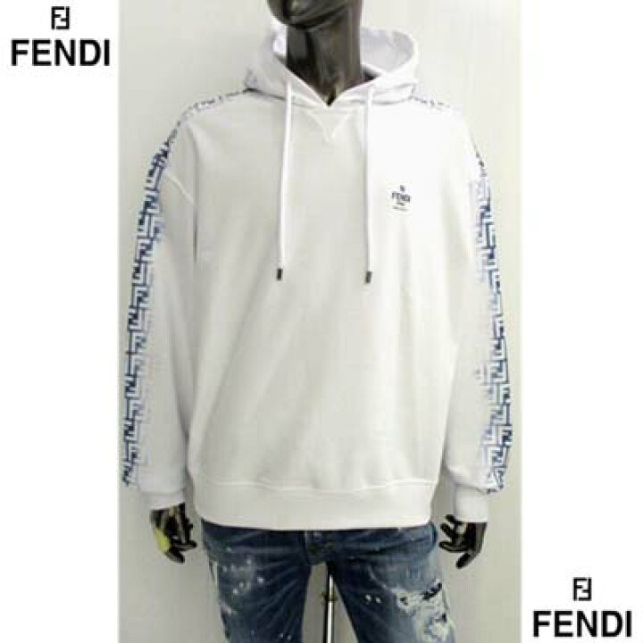 楽天市場】フェンディ FENDI メンズ パーカー フーディ スウェット 