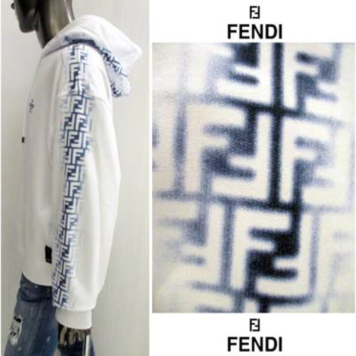楽天市場】フェンディ FENDI メンズ パーカー フーディ スウェット 