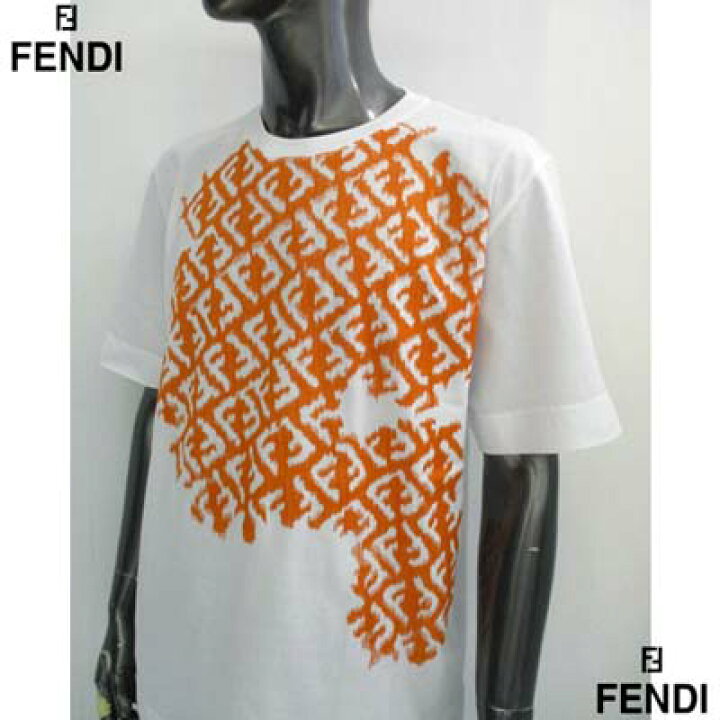楽天市場】フェンディ FENDI メンズ トップス Tシャツ 半袖 ロゴT 