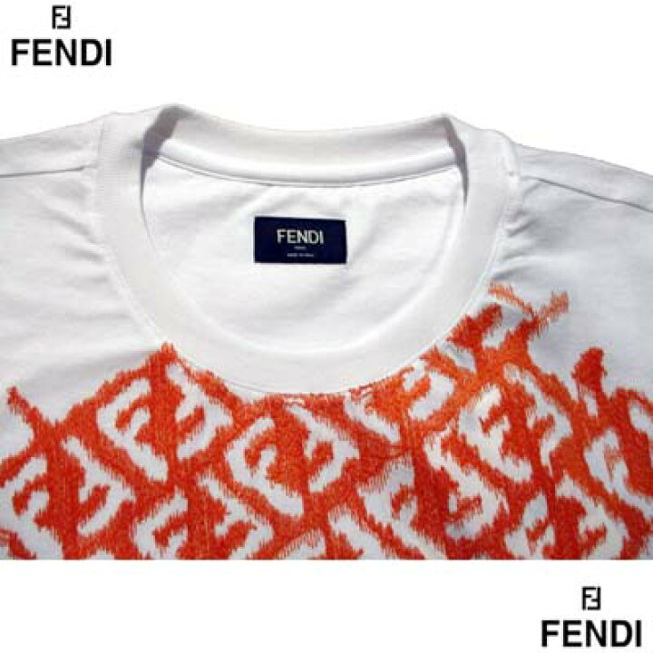 楽天市場】フェンディ FENDI メンズ トップス Tシャツ 半袖 ロゴT 