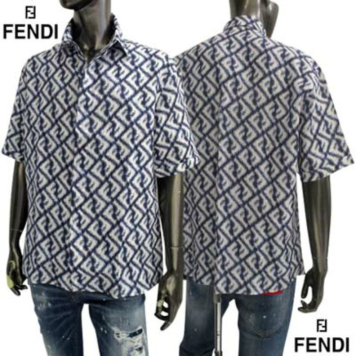 楽天市場】フェンディ FENDI メンズ トップス シャツ 半袖 カジュアル 
