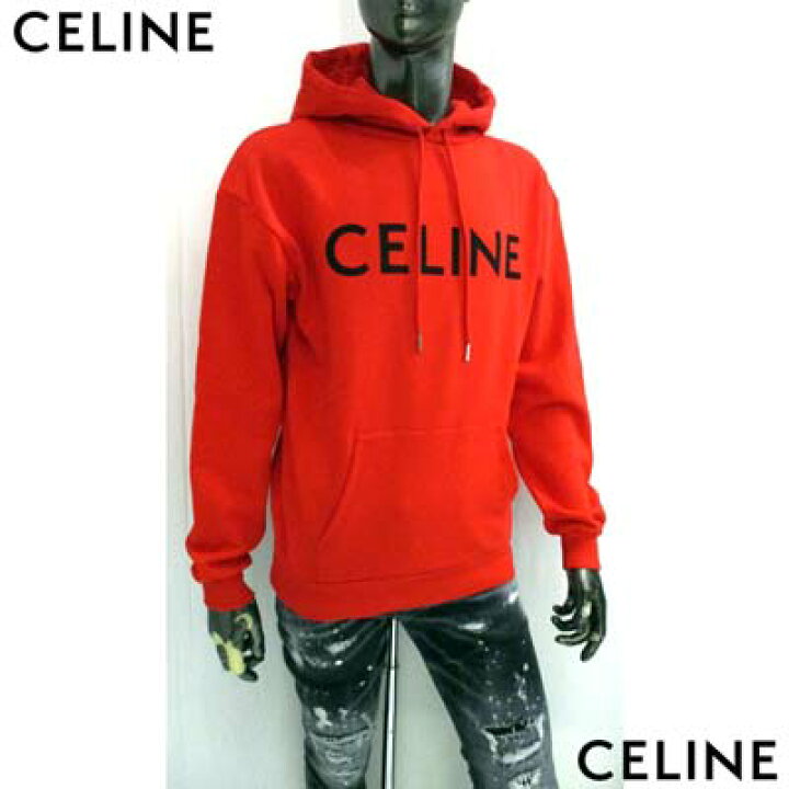 楽天市場】セリーヌ CELINE メンズ トップス パーカー フーディ 