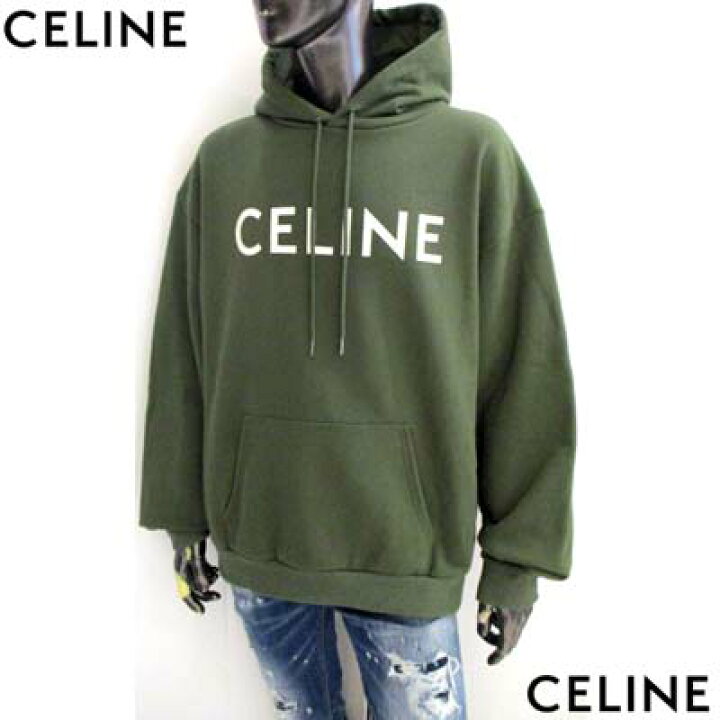 楽天市場】セリーヌ CELINE メンズ トップス パーカー フーディ  