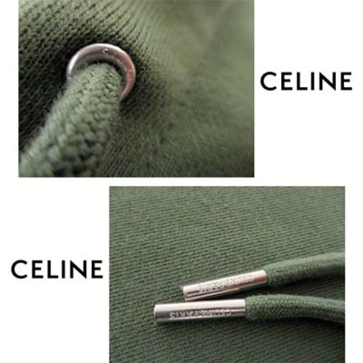 楽天市場】セリーヌ CELINE メンズ トップス パーカー フーディ 