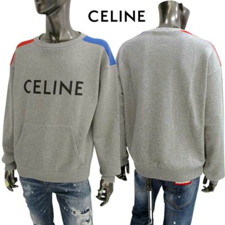 楽天市場】セリーヌ CELINE メンズ トップス トレーナー スウェット 