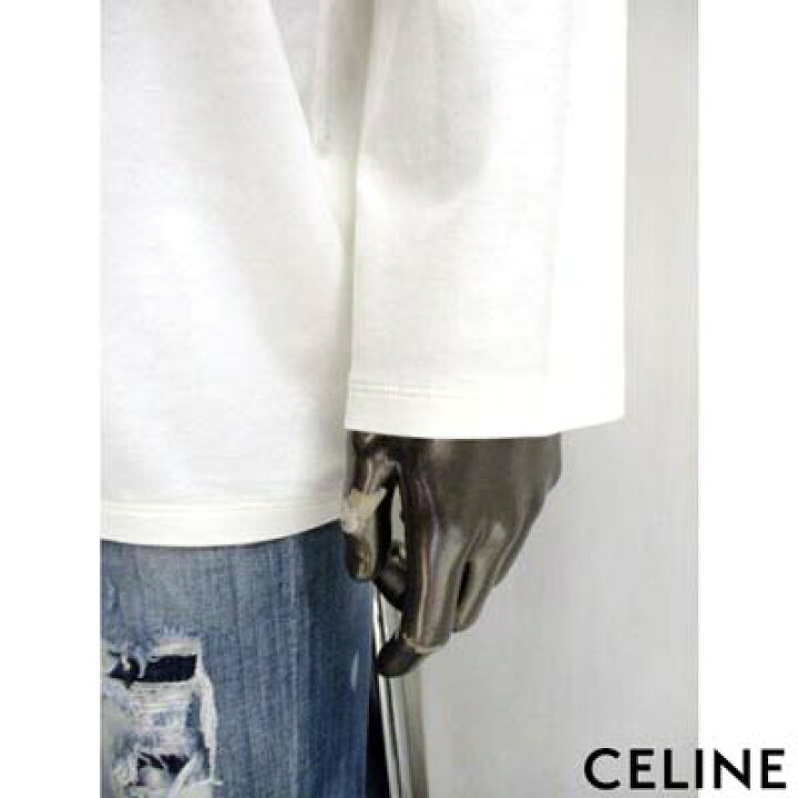 楽天市場】セリーヌ CELINE メンズ トップス Tシャツ 長袖 ロゴT ロンT 