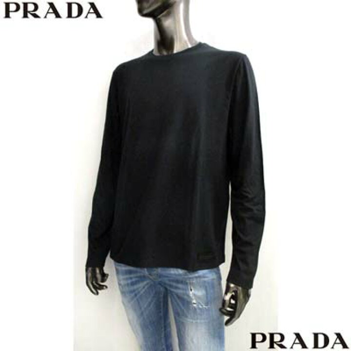 楽天市場】【】プラダ PRADA メンズ トップス ロンT ロングTシャツ 