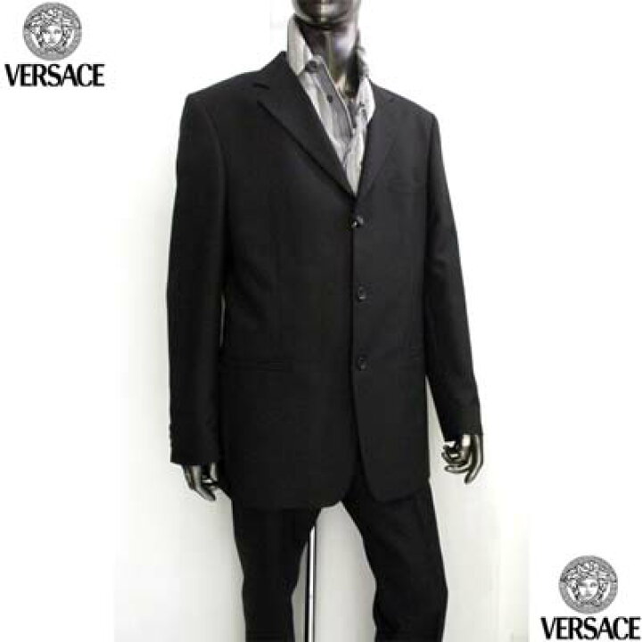 楽天市場】【完売】ヴェルサーチ VERSACE メンズ スーツ ジャケット 