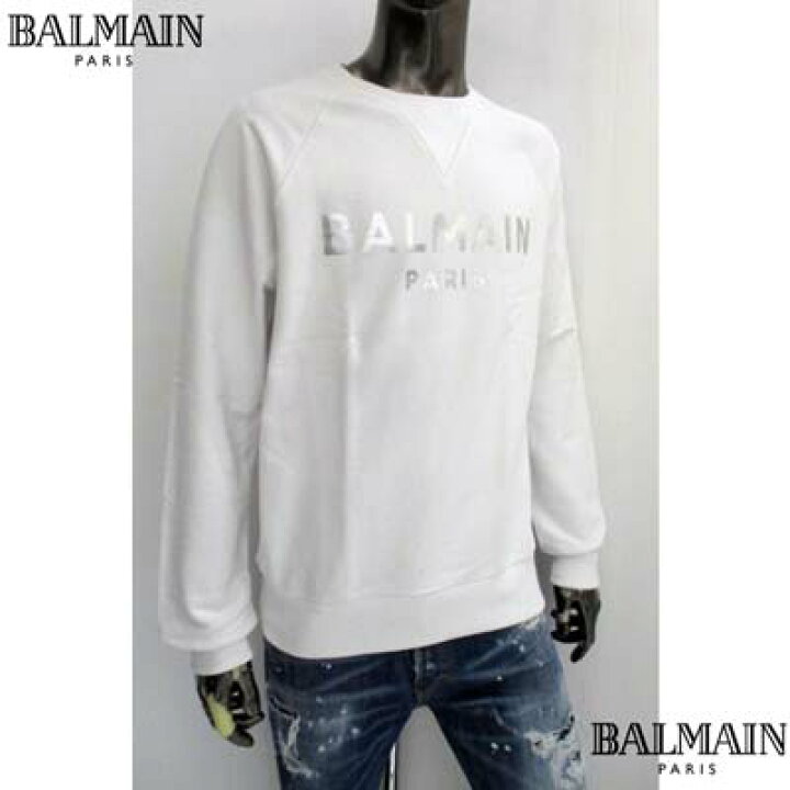楽天市場】バルマン BALMAIN メンズ トップス トレーナー スウェット 