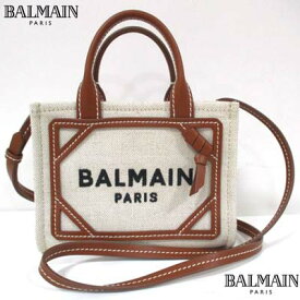 バルマン BALMAIN レディース 鞄 トートバッグ フロント刺繍ロゴ・ショルダーストラップ付き2wayミニトートバッグ アイボリー AN1FD808 TDCS GEM (R108900/R119900) 321 2023年春夏新作 【送料無料】 【smtb-TK】