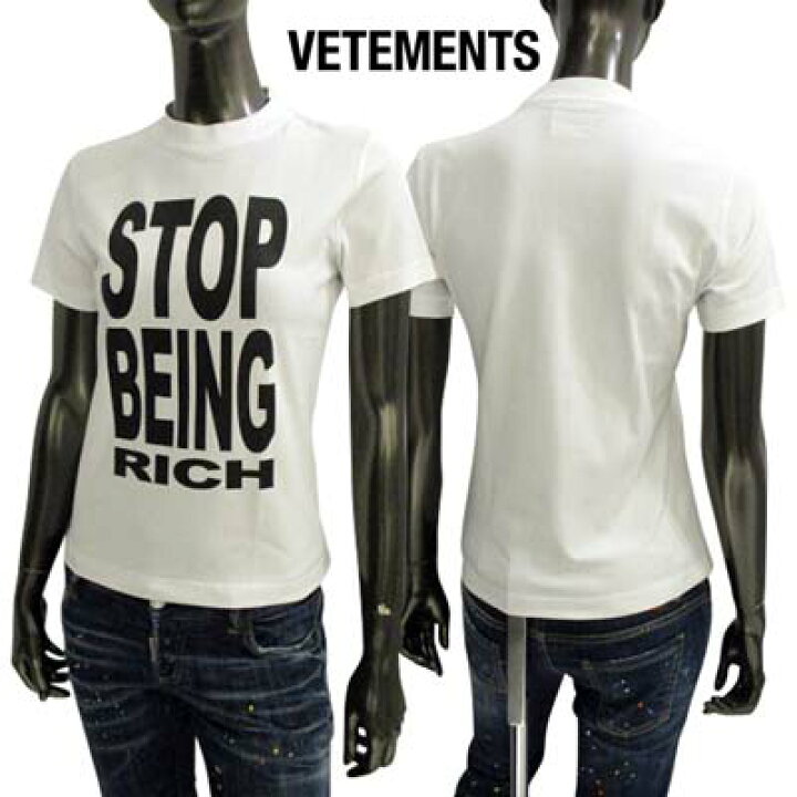楽天市場】ヴェトモン VETEMENTS レディース トップス Tシャツ 半袖 