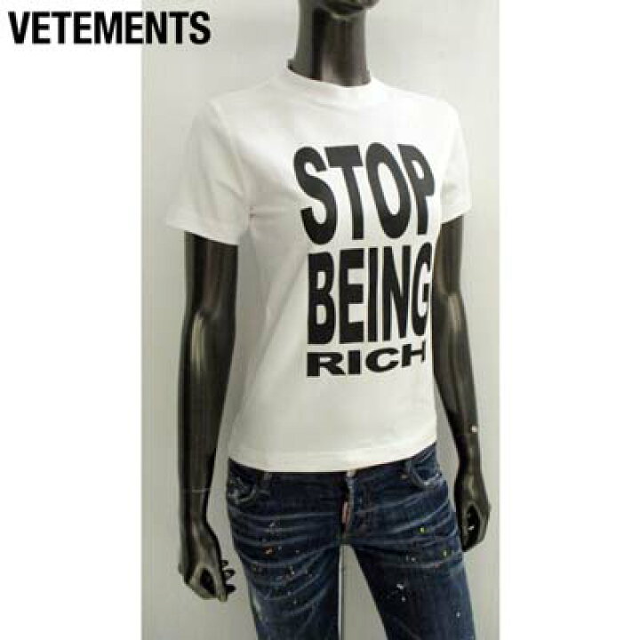 楽天市場】ヴェトモン VETEMENTS レディース トップス Tシャツ 半袖 