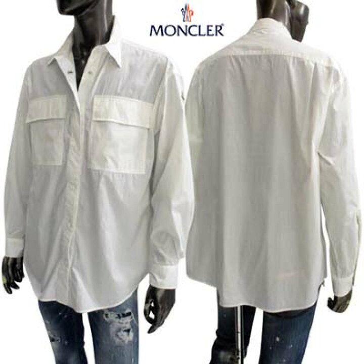楽天市場】モンクレール MONCLER メンズ トップス シャツ 長袖 アーム  