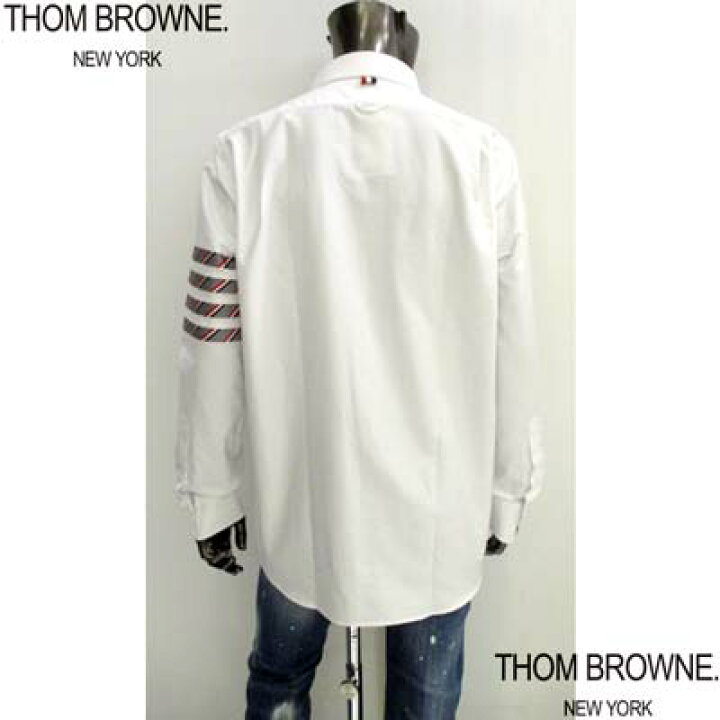 正規 Thom Browne. トムブラウン トリコロールライン シャツ 正規 17AW
