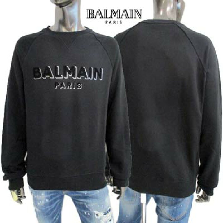 楽天市場】バルマン BALMAIN メンズ トップス トレーナー スウェット 