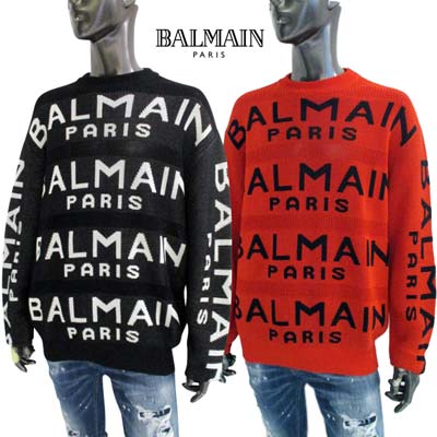 楽天市場】バルマン BALMAIN メンズ トップス セーター ニット 2color