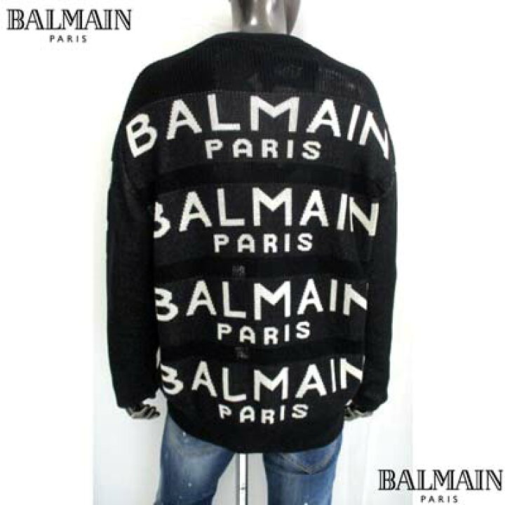楽天市場】バルマン BALMAIN メンズ トップス セーター ニット 2color 