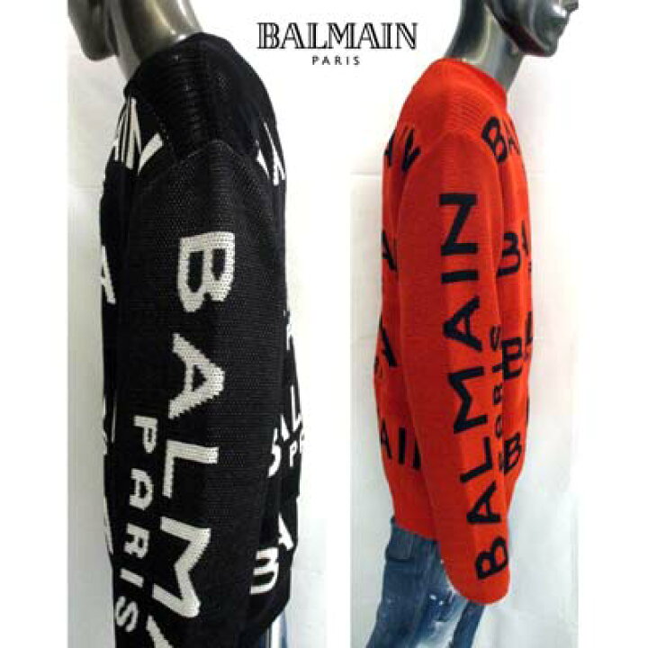 楽天市場】バルマン BALMAIN メンズ トップス セーター ニット 2color 