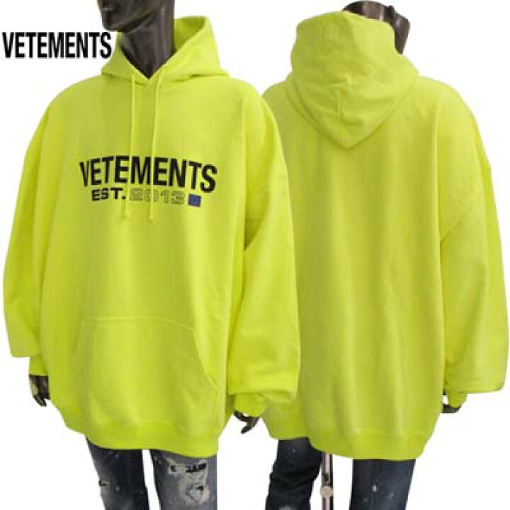 楽天市場】ヴェトモン VETEMENTS メンズ トップス パーカー フーディ  