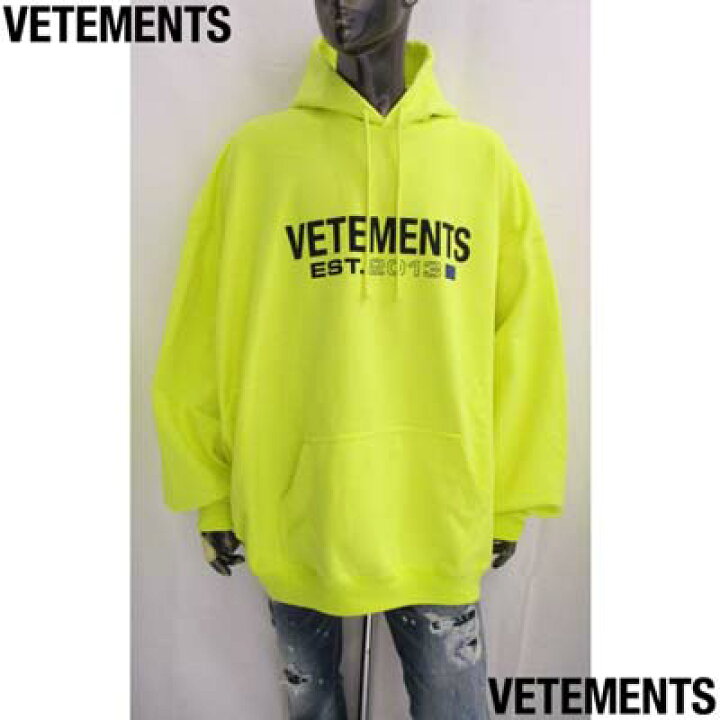 楽天市場】ヴェトモン VETEMENTS メンズ トップス パーカー フーディ 
