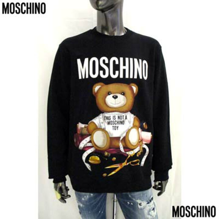 楽天市場】モスキーノ MOSCHINO メンズ トップス トレーナー  