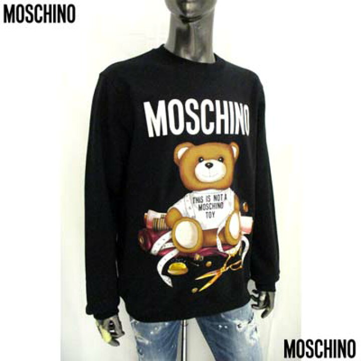 楽天市場】モスキーノ MOSCHINO メンズ トップス トレーナー 