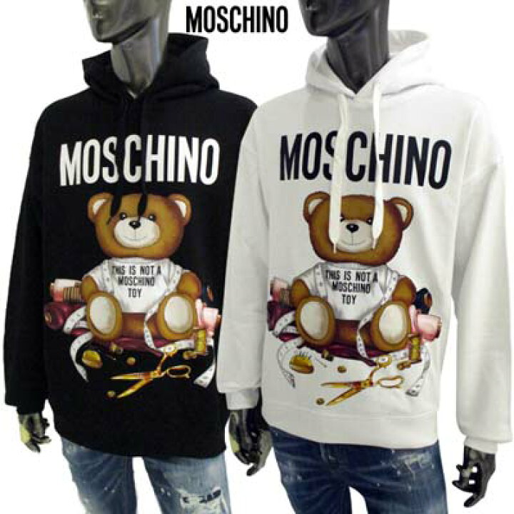 楽天市場】モスキーノ MOSCHINO メンズ トップス パーカー フーディ  