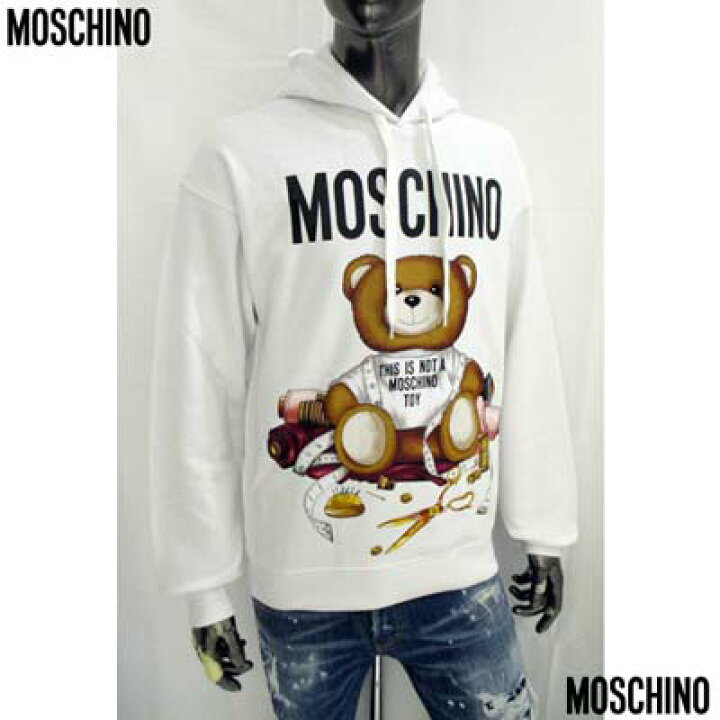 楽天市場】モスキーノ MOSCHINO メンズ トップス パーカー フーディ  
