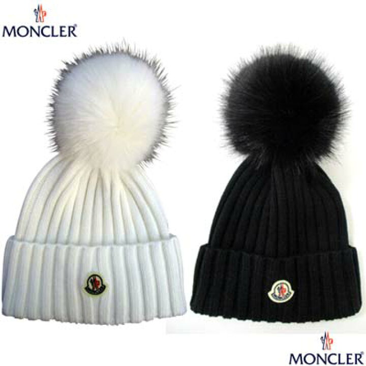 楽天市場】モンクレール MONCLER レディース 帽子 ニットキャップ 