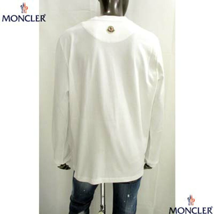 楽天市場】モンクレール MONCLER メンズ トップス ロンT 長袖 Tシャツ  