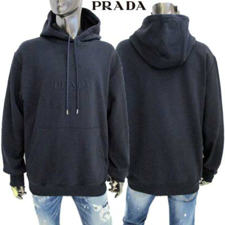 楽天市場】プラダ PRADA メンズ トップス パーカー フーディ  