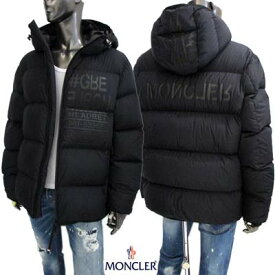 モンクレールグルノーブル MONCLER GRENOBLE メンズ アウター ダウンジャケット ADRET チェスト/バック/フードミラーロゴ・内ジップポケット/ロゴラベル付きダウンジャケット ブラック 1A00051 5396F 999 (R277200) 322 2023年秋冬新作 【送料無料】 【smtb-TK】