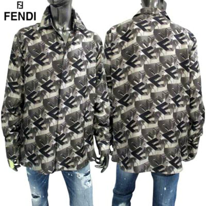 楽天市場】フェンディ FENDI メンズ トップス カジュアルシャツ 長袖  